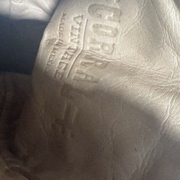 Corral Vintage Black Leather Lizard Inlay Cowboy C2115 Boots Womens Size 7.5 - Picture 5 of 16